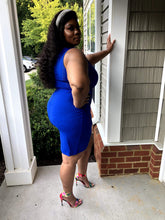 Load image into Gallery viewer, Business Blues Dress - Aronda Company