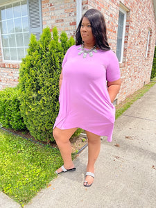 Mauve Swing Dress