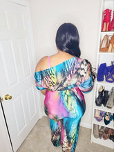 Load image into Gallery viewer, Printed Off Shoulder Jumpsuit
