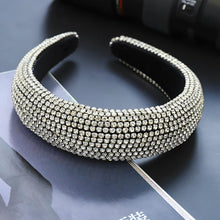 Load image into Gallery viewer, Silver Rhinestone Headband - Aronda Company
